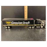 Miller Genuine Draft Semi-Truck Diecast Model