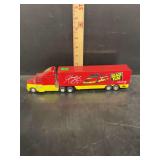 Black Flag Racing Diecast Semi Truck and Trailer