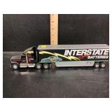 Interstate Batteries Racing Diecast Semi Truck Trailer Ertl