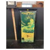 John Force 1996 Driver of the Year Wall Clock
