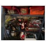 Assorted Holiday Decor and Seasonal Collectibles Lot