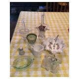 Assorted Decorative Glassware Collection