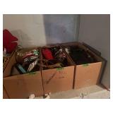 Assorted Handbags and Purses Collection, Lot of Three Boxes