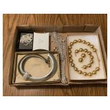 Assorted Fashion Jewelry Collection Including Necklaces and Earrings