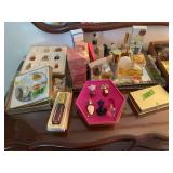 Collection of Assorted Perfume Miniatures and Fragrance Bottles