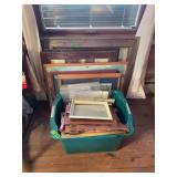 Assorted Picture Frames and Framed Artworks