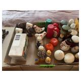 Assorted Collection of Decorative Salt and Pepper Shakers