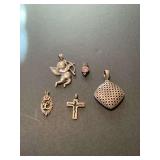 Assorted Metal (925) Pendants