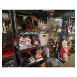 Assorted Holiday Decor and Seasonal Ornament Collection