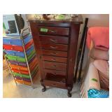 Powell Olde English Jewelry Armoire