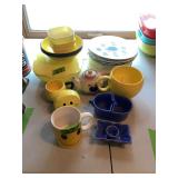 Assorted Kitchenware and Decorative Ceramic Collection