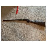 Single Shot Long Gun with Wooden Stock
