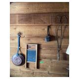 Collection of Household Utensils, Decor, and Media