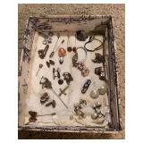 Assorted Jewelry and Accessory Collection in Decorative Box