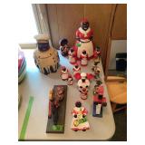 Collection of Mammy and Chef Themed Kitchenware and Figurines