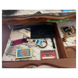 Assorted Household Collectibles and Personal Items in Dresser Drawers