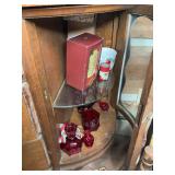 Assorted Glassware and Collectibles (no cabinet)