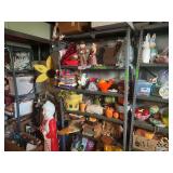 Assorted Seasonal and Holiday Decorative Items