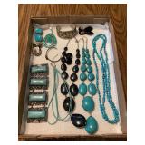 Assorted Fashion Jewelry Collection Including Necklaces, Bracelets, and Pendants