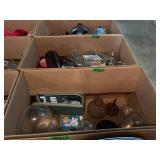 Assorted Household Glassware and Decorative Items Lot