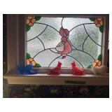 Assorted Glass Figurines and Decorative Tabletop Items