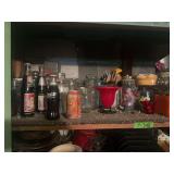 Assorted Kitchenware, Glassware, and Beverage Memorabilia Collection