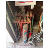 NHRA Drag Racing Wall Hanging and Croquet Set