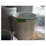 Cylindrical Stoneware Crock