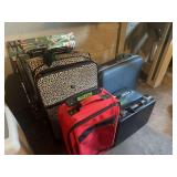 Assorted Luggage and Travel Cases