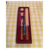 Wear-Ever Carving Set with Medallion Utility Knife