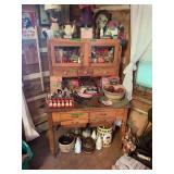 Wooden Hutch (No contents)
