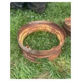 Tractor Rim for fire pit