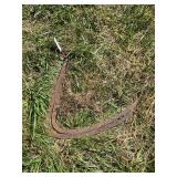 Pair of Metal Hay Grapple Tines