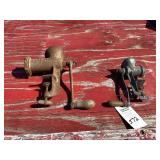 Universal No. 333 Meat Chopper and Boyertown Meat Grinder Set