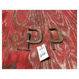 Pair of Bull Dog C-Clamps