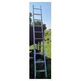 Keller Aluminum Extension Ladder, 20’