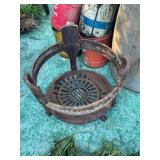 Cast Iron Stove Grate and Support Ring