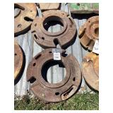 F&H Cast Iron Tractor Wheel Weight