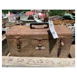 Craftsman Metal Tool Box with Assorted Hand Tools