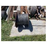Spool of Smooth Wire on Metal Dispenser Stand
