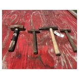 Assorted Hand Hammers, Set of Four