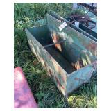 Green Metal Tractor Tool Box