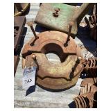 Cast Iron Tractor Wheel Weight Set
