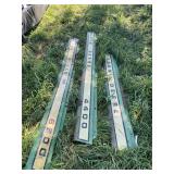 Collection of Three John Deere Combine Side Panels