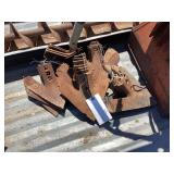 Assorted Steel Cultivator Sweeps and Shovels