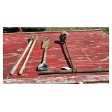 Assorted Manual Digging and Post Hole Tools
