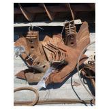 Assorted Metal Cultivator Sweeps and Shovels