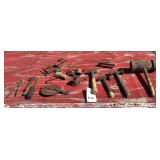 Assorted Hand Tools and Farm Implements Collection