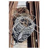Barbed Wire Rolls, partial, (2)
