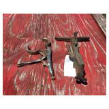 Vise-Grip Locking Pliers and Metal Bench Clamp Tool Set